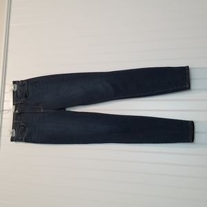 L'agence high rise dark denin light acid wash size 26 jeans